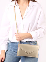 Pochette De Soirée M Paddock Cuir Etrier Or paddock TLOS1670-vue-porte