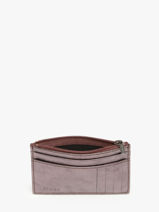 Card Holder Etincelle Irisée Leather Etrier Silver etincelle irisee EETI5004-vue-porte