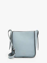 Sac Bandoulière S Foudre Cuir Etrier Bleu foudre EFOD087S
