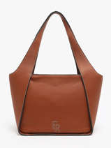 Sac Porté épaule M Foudre Cuir Etrier Marron foudre EFOD107M