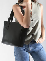 Sac Porté épaule Oxer Cuir Etrier Noir oxer EOXE123L-vue-porte