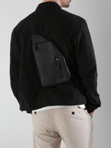 Sac Bandoulière Flèche Etrier Noir fleche EFLE723M-vue-porte
