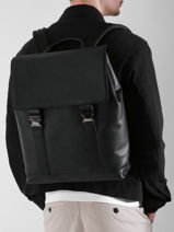 Sac à Dos Business Flèche 1 Compartiment + Pc 15" Etrier Noir fleche EFLE8221-vue-porte