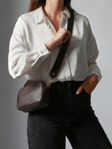 Shoulder Bag Tradition Leather Etrier Brown tradition ETRA141S-vue-porte