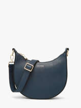 Shoulder Bag S Tradition Leather Etrier Blue tradition ETRA102S