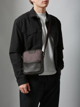 Crossbody Bag Light Etrier Gray light ELIS729S-vue-porte