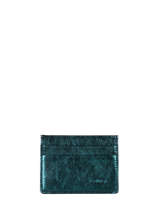 Card Holder Leather Etincelle Irisée Etrier Green etincelle irisee EETI011