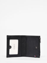 Coin Purse Leather Etincelle Irisée Etrier Black etincelle irisee EETI810-vue-porte