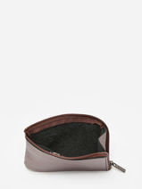 Coin Purse Leather Etincelle Irisée Etrier Pink etincelle irisee EETI811-vue-porte