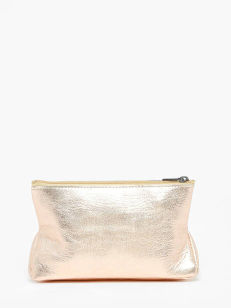 Pouch Leather Etincelle Irisée Etrier Pink etincelle irisee EETI853 other view 2