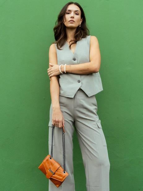 Crossbody Bag Jana Amour Leather Etrier Brown jana amour EJAM002R other view 5