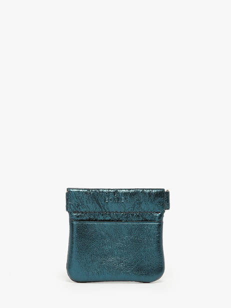 Porte-monnaie Etincelle Irisée Cuir Etrier Vert etincelle irisee EETI5005