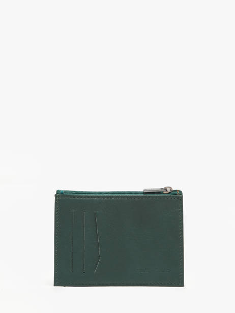 Card Holder With Coin Purse Cadence Leather Etrier Green cadence ECAD5012 other view 2