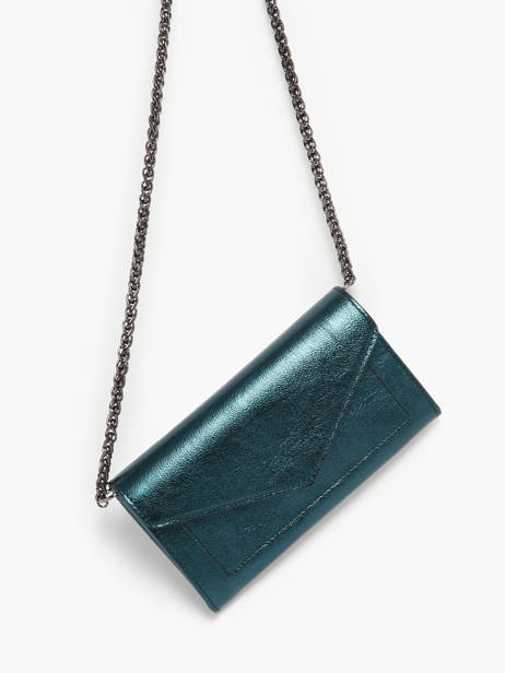 Wallet Etincelle Irisée Leather Etrier Green etincelle irisee EETI5008 other view 3