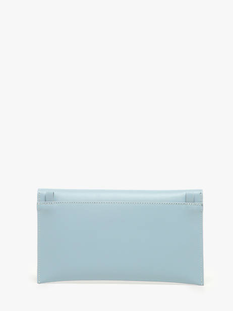 Medium Leather Paddock Clutch Bag Etrier Blue paddock TLOS1670 other view 4