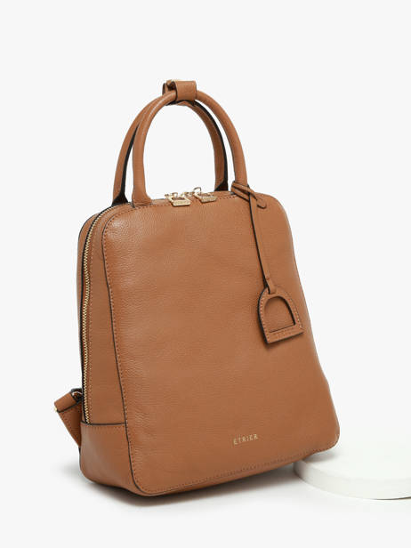 Sac Ã  Dos Tradition Cuir Etrier Marron tradition ETRAB37S vue secondaire 2