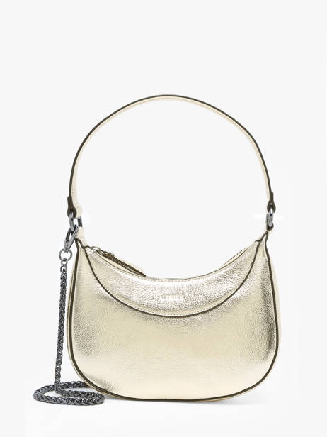 Sac PortÃ© Ã©paule Emeraude Etrier Or emeraude EEME017N