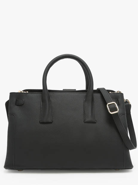 Satchel M Equestre Leather Etrier Black equestre EEQT142M other view 4