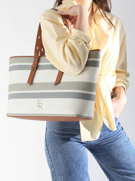 Shopping Bag Cavalier Toile Etrier Beige cavalier toile ECLT127M other view 1