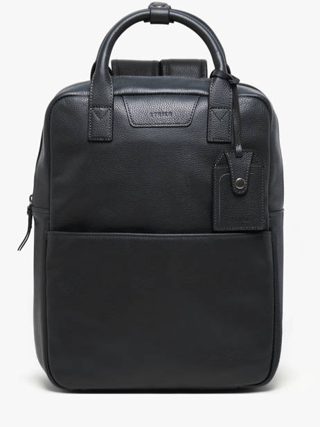 Sac Ã  Dos Business Flandres 2 Compartiments Cuir Etrier Bleu flandres EFLA8272