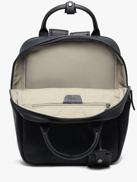Sac Ã  Dos Business Flandres 2 Compartiments Cuir Etrier Bleu flandres EFLA8272 vue secondaire 3