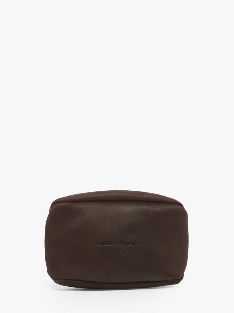 Porte-monnaie Oil Cuir Etrier Marron oil EOIL043 vue secondaire 2