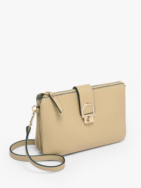 Shoulder Bag Equestre Leather Etrier Beige equestre EEQT0143 other view 1