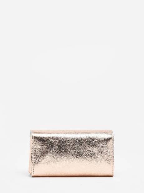 Leather Coin Purse Etincelle Irisée Etrier Gold etincelle irisee EETI650 other view 2